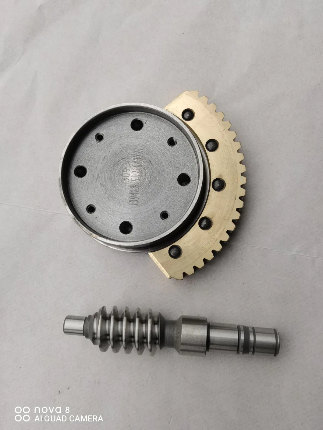 OEM Precision Machining Worm and Worm Gear Worm Wheel Transmission Parts