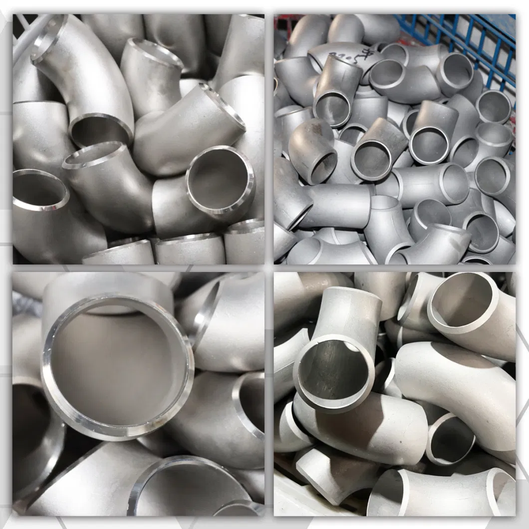 Stainless Steel ASTM ASME Butt Welded Industrial Lr Smls Sch10s/Sch40s Pn10/16 Schedule Pipe Tube Elbow Tee Reducer Cross Cap Stub End Flange Seamless Fittings