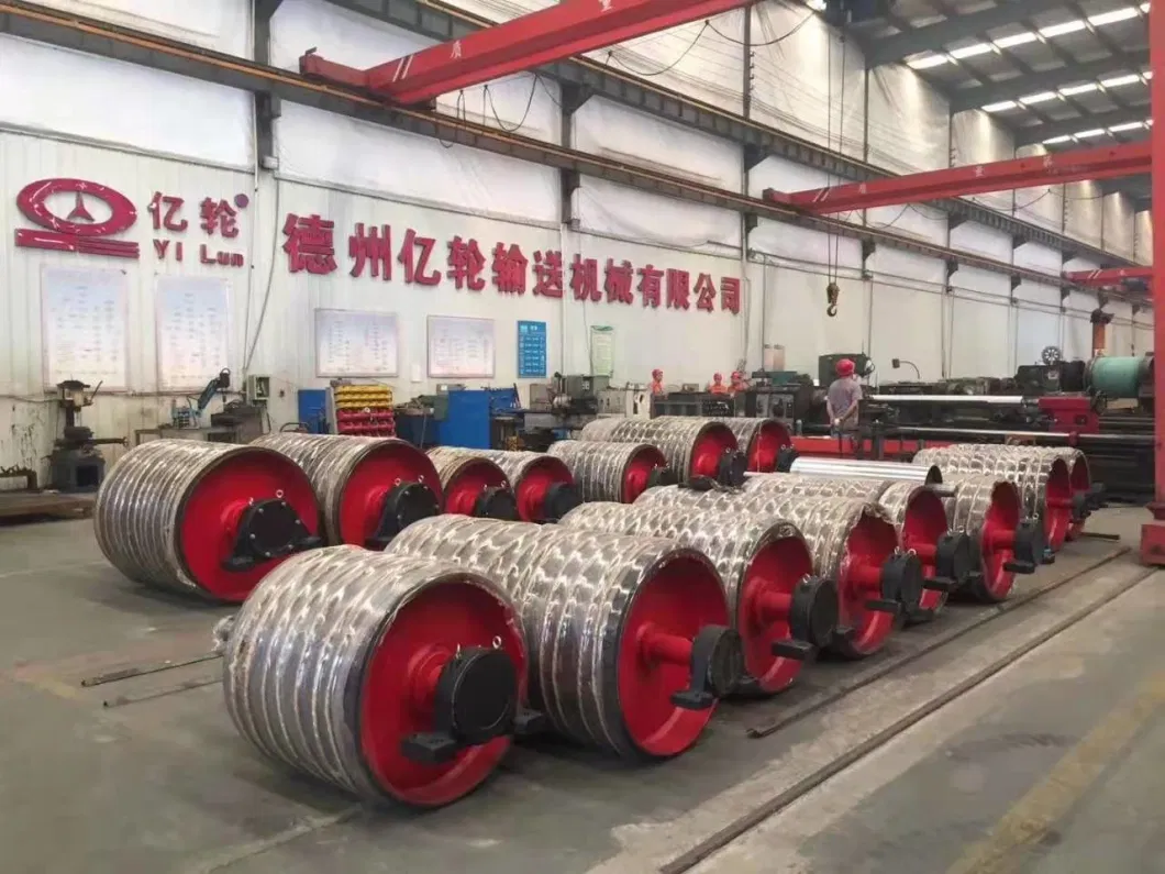 Rubber Conveyor Pulley for Conveyors in The Mining Industry