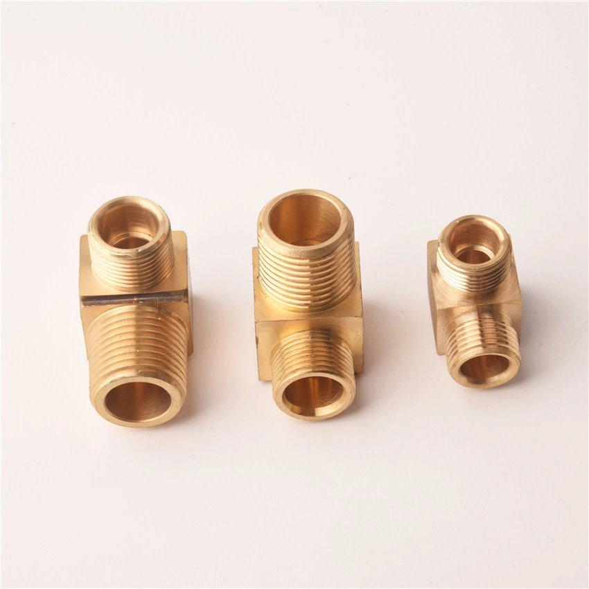 Brass L Pipe Elbow Coupling Union Sanitary Tap Connector Fitting for Water